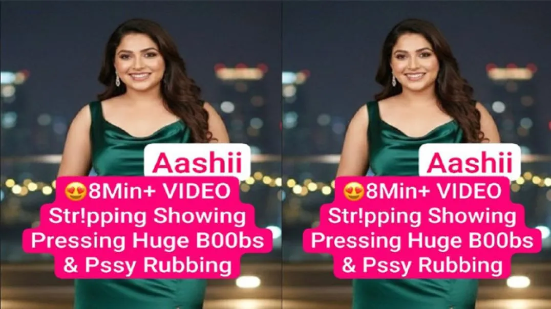 ⁣Aashii Beautiful Model Premium Live Teasing Stripping
