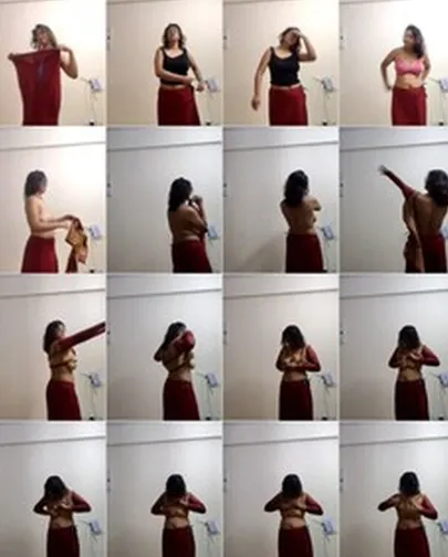 Delhi Sexy Girl Changing Dress