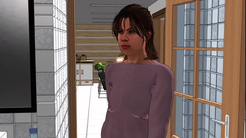 hot american busty maid hardcore fucked by boss in the kitchen in english