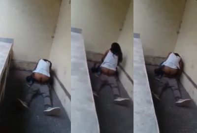 Desi young sex of college couple's MMS