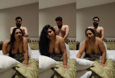 Man Bangs Aunty in Hot Sex Video Doggy