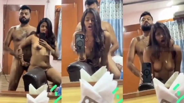 Horny Couple's Desi Papa Sex Doggie Fuck