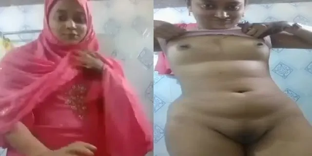 Xxx hindi bf Girl Nude MMS of Hijab Striptease